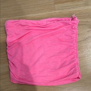 Katie J NYC Vibrant Pink Tube Top